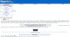 Desktop Screenshot of ahugedeal.com